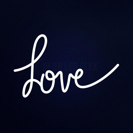 Love Neon Flex Sign