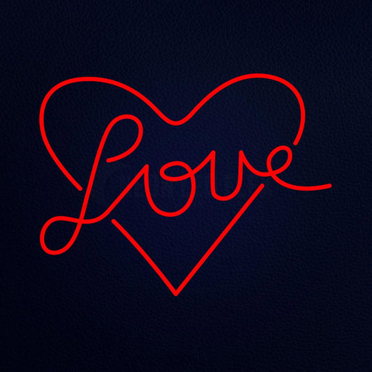 Love Neon Flex Sign