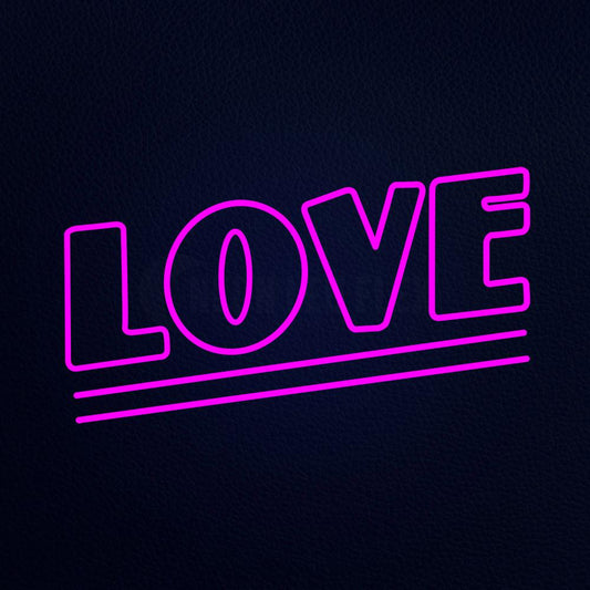 Love Neon Flex Sign