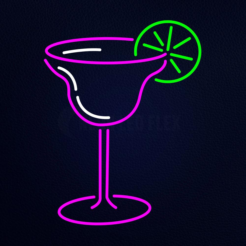 Margarita Glass Neon Flex Sign