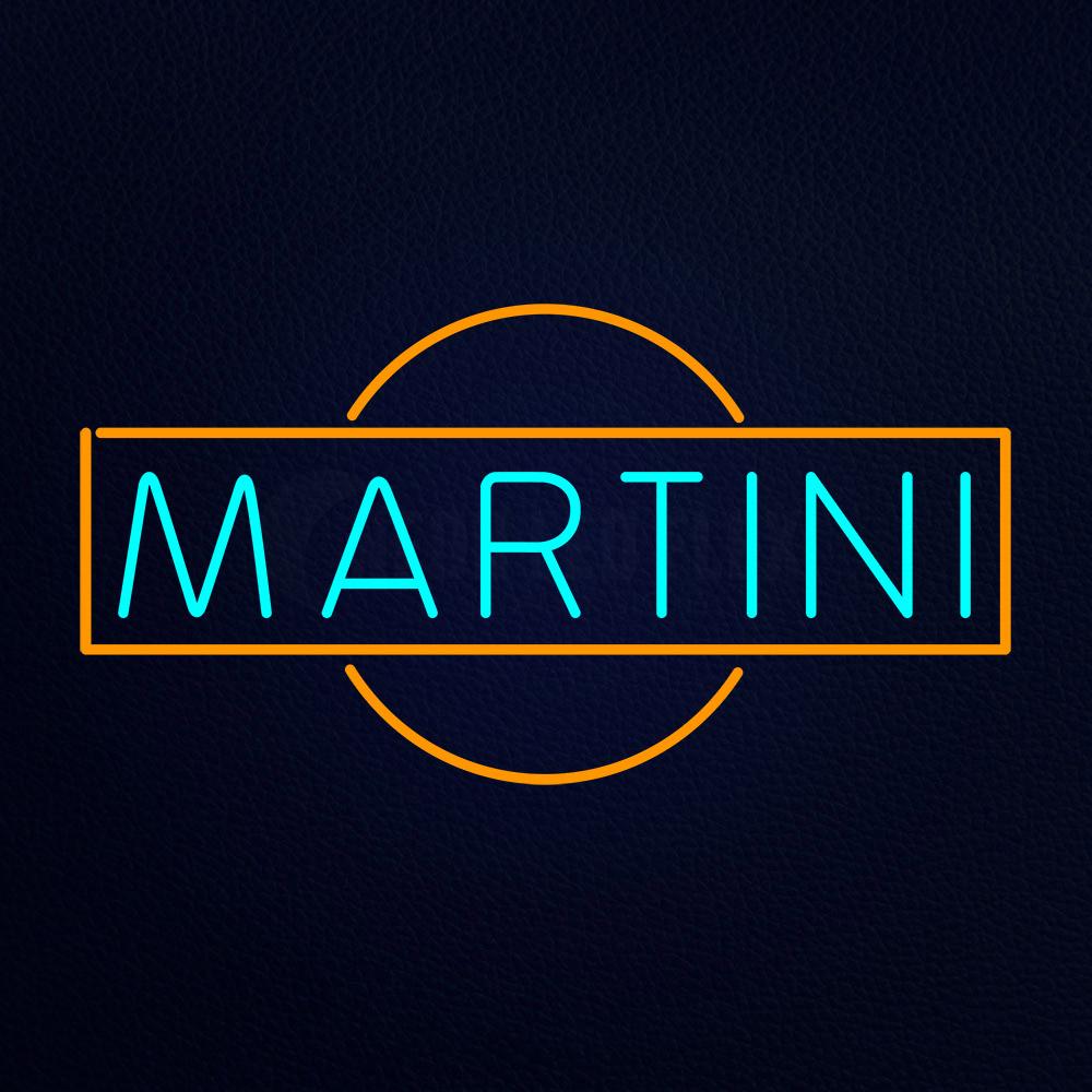 Martini Bar Neon Flex Sign