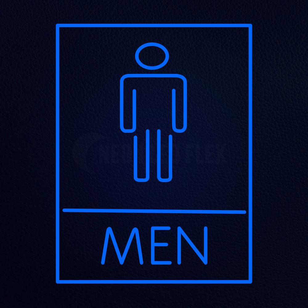 Men Restroom Bar Neon Flex Sign