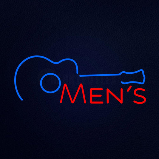 Mens Neon Flex Sign