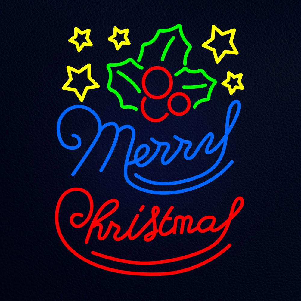 Merry Chrishmas Neon Flex Sign