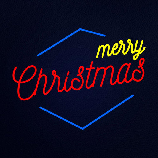 Merry Chrismat Neon Flex Sign