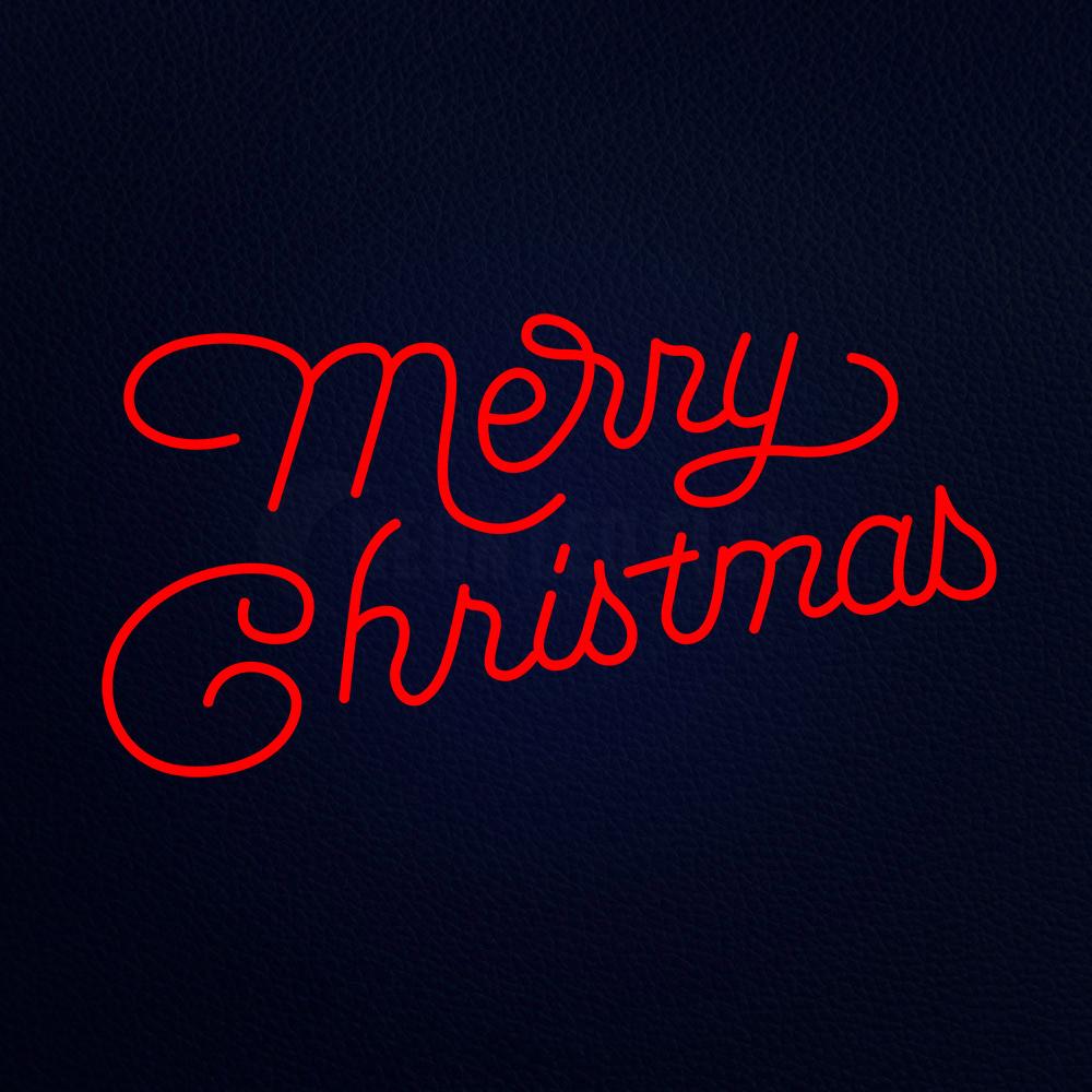 Merry Christmas Neon Flex Sign