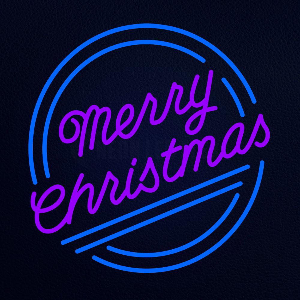 Merry Christmas Neon Flex Sign