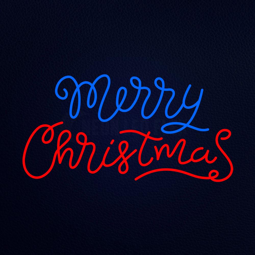 Merry Christmas Neon Flex Sign