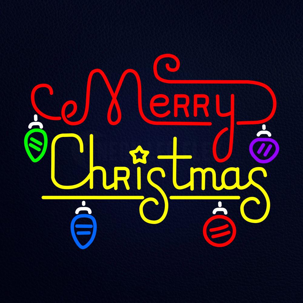 Merry Christmas Neon Flex Sign