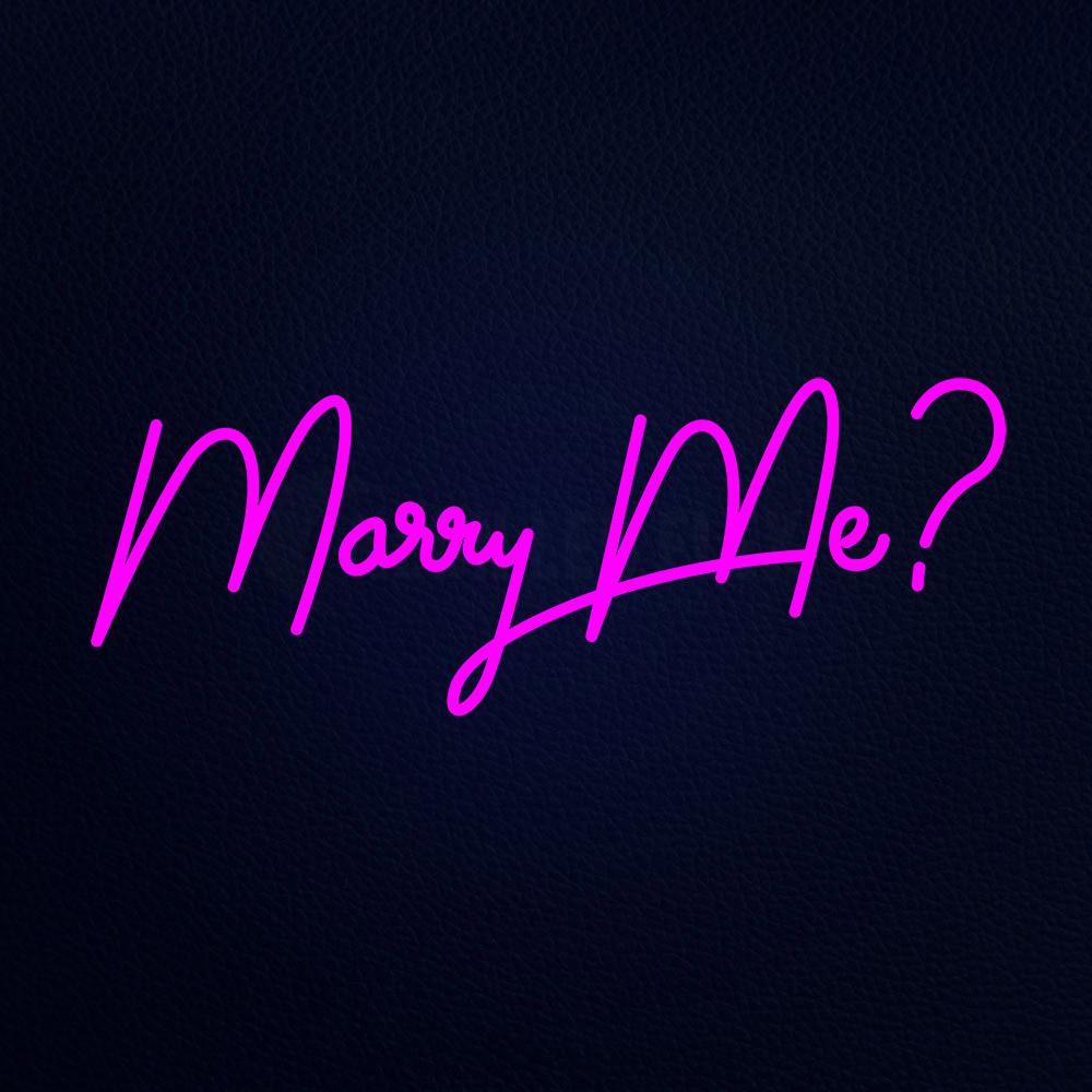 Merry Me Neon Flex Sign