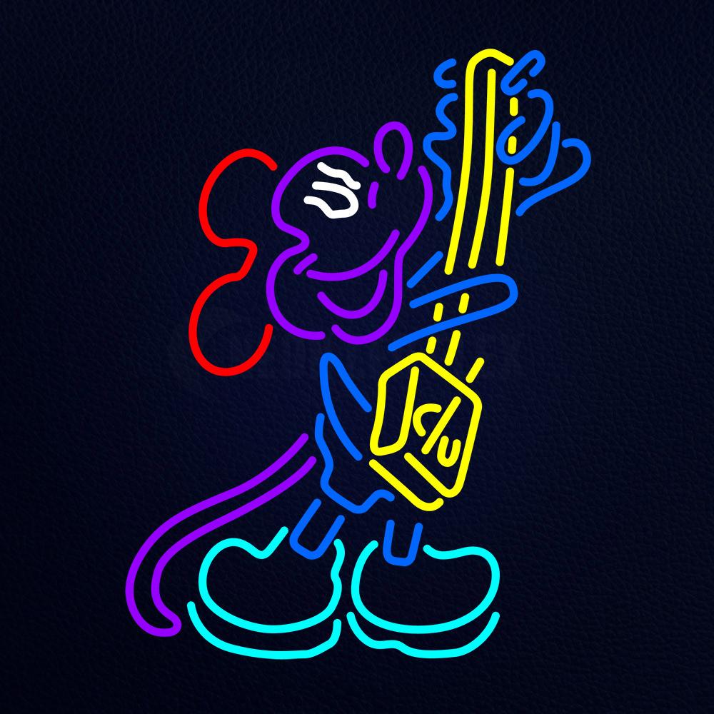 Mickey Mouse Logo Neon Flex Sign