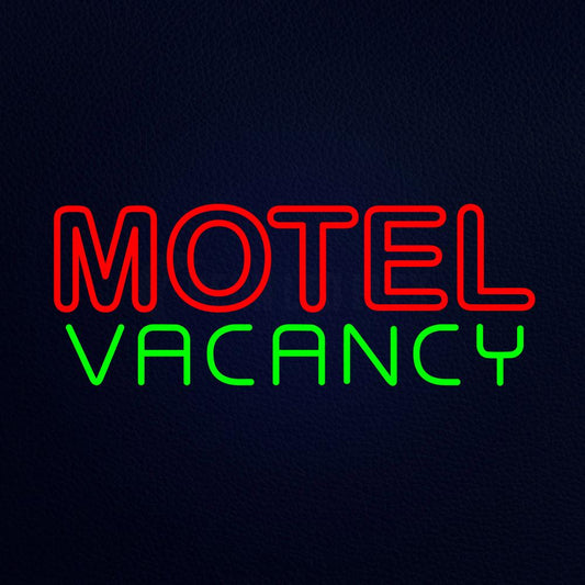 Motel Vacancy Neon Flex Sign