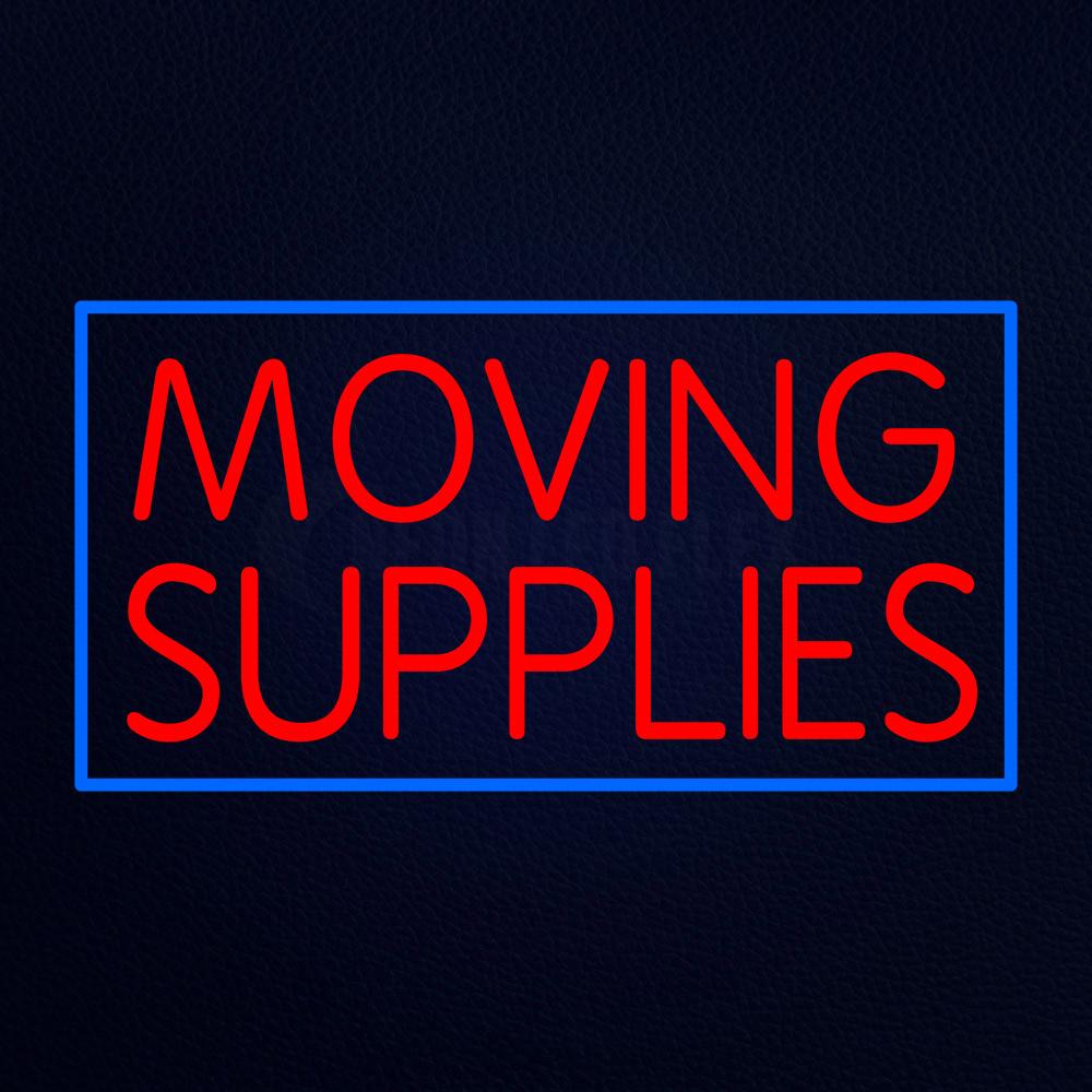 Moving Supplies Neon Flex Sign