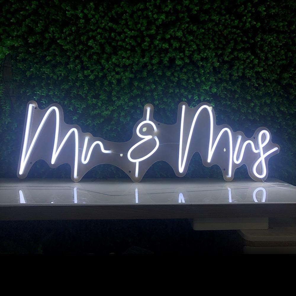 Mr And Mrs Neon Sign