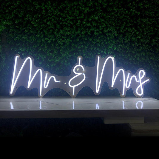 Mr And Mrs Neon Sign