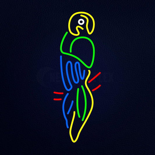 Multi Color Parrot Neon Flex Sign