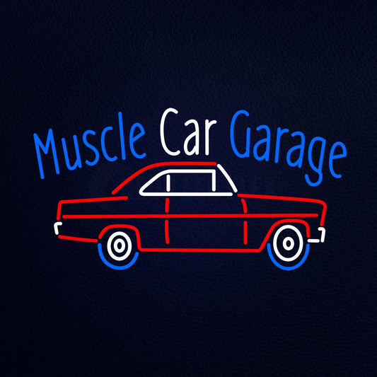 Muscle Car Neon Flex Sign