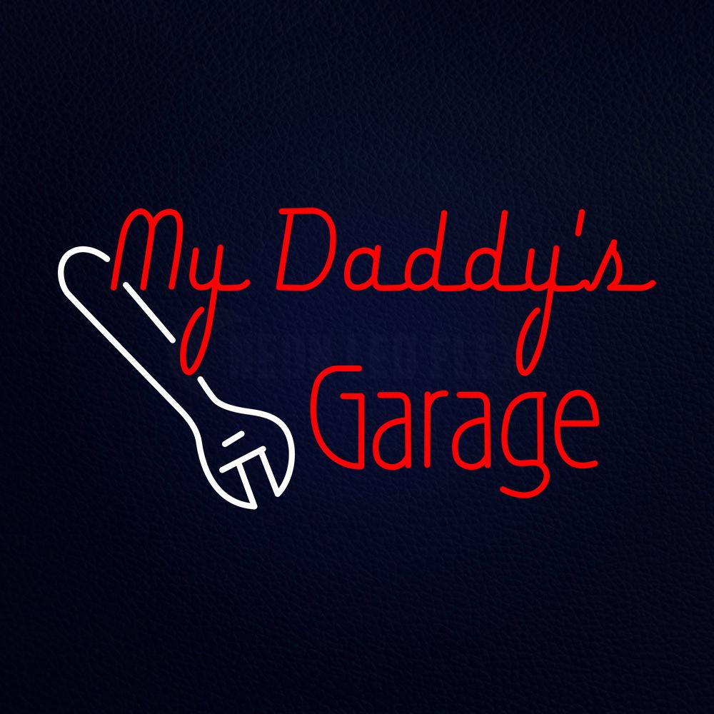 My Daddys Garage Neon Flex Sign