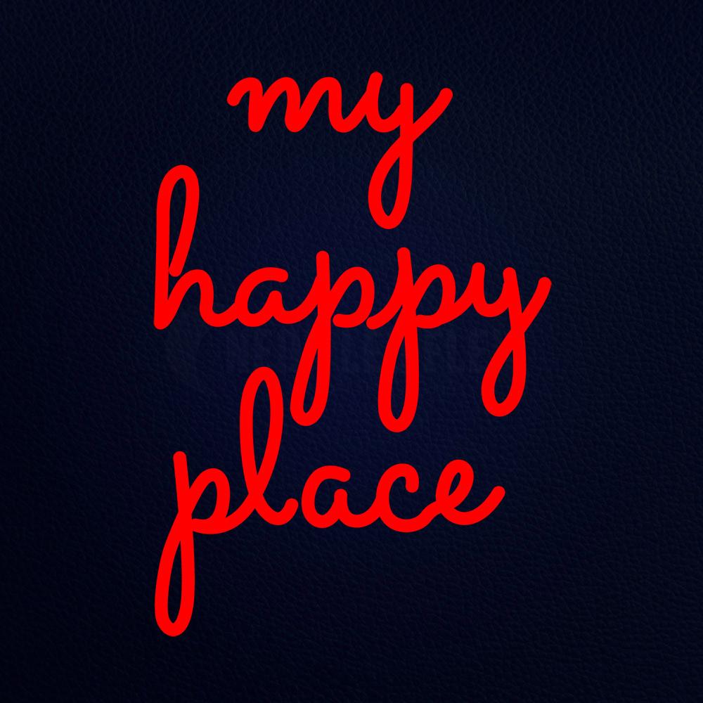 My Happy Place Neon Flex Sign