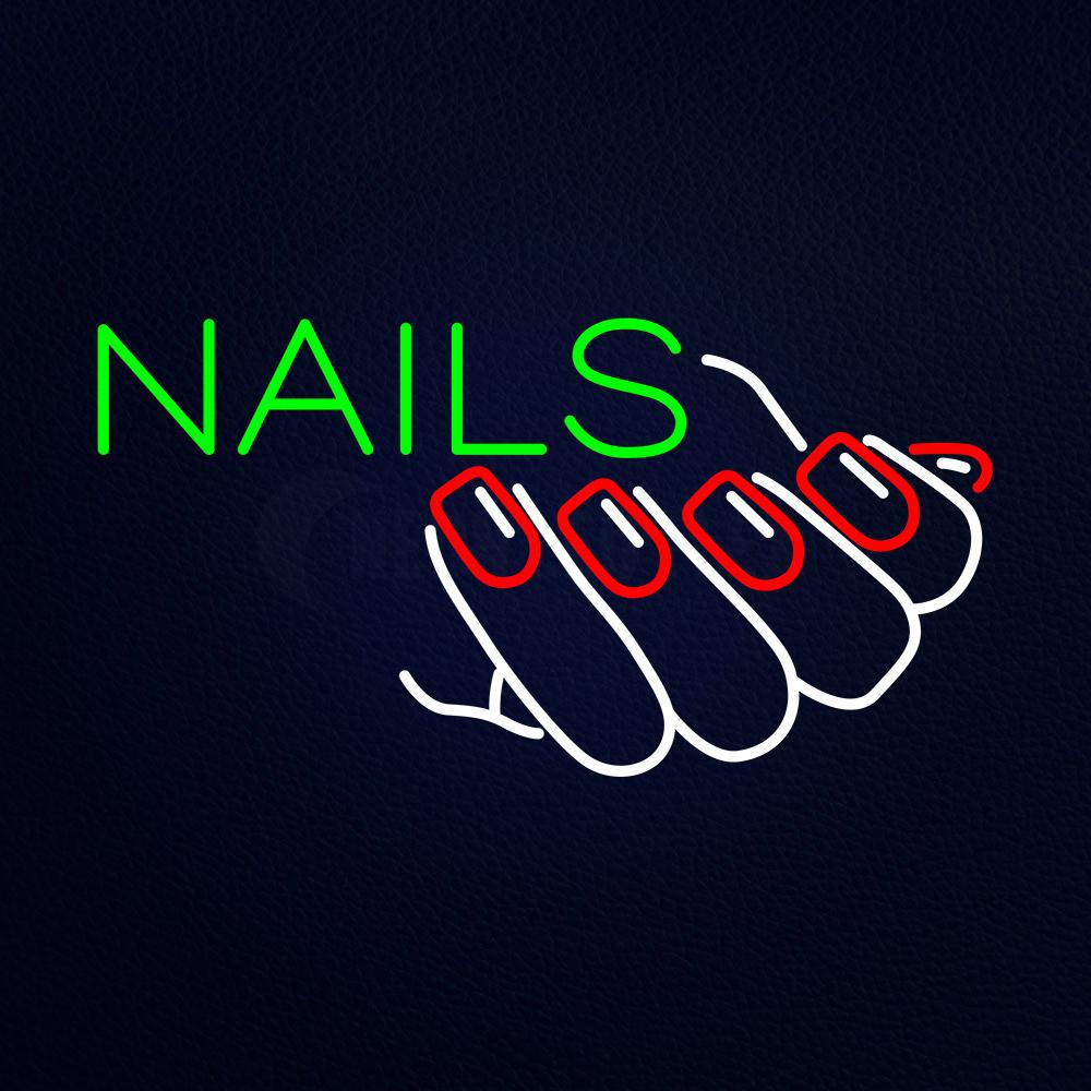 Nails Neon Flex Sign