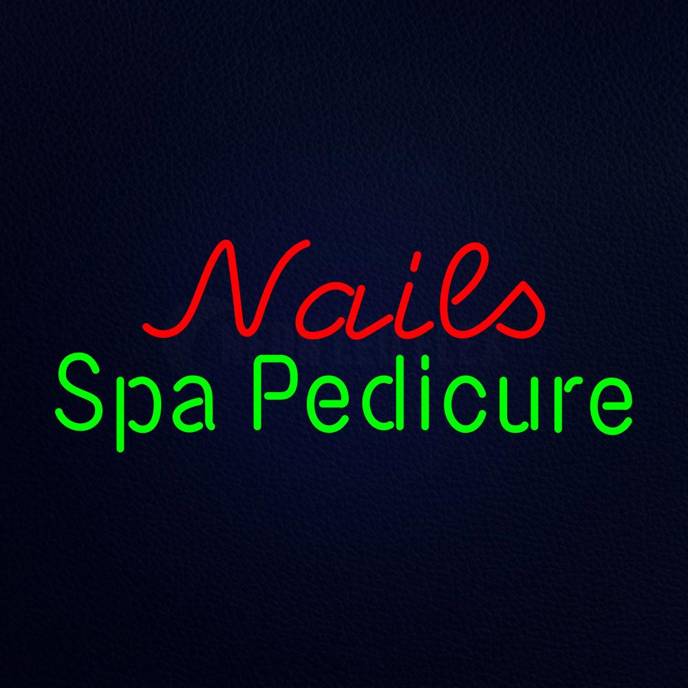 Nails Spa Pedicure Neon Flex Sign