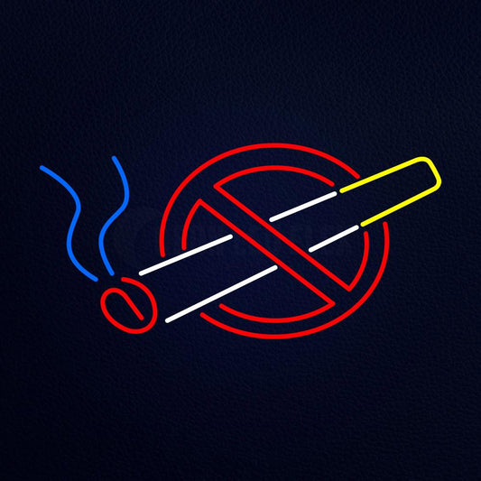 No Smoking Bar Neon Flex Sign