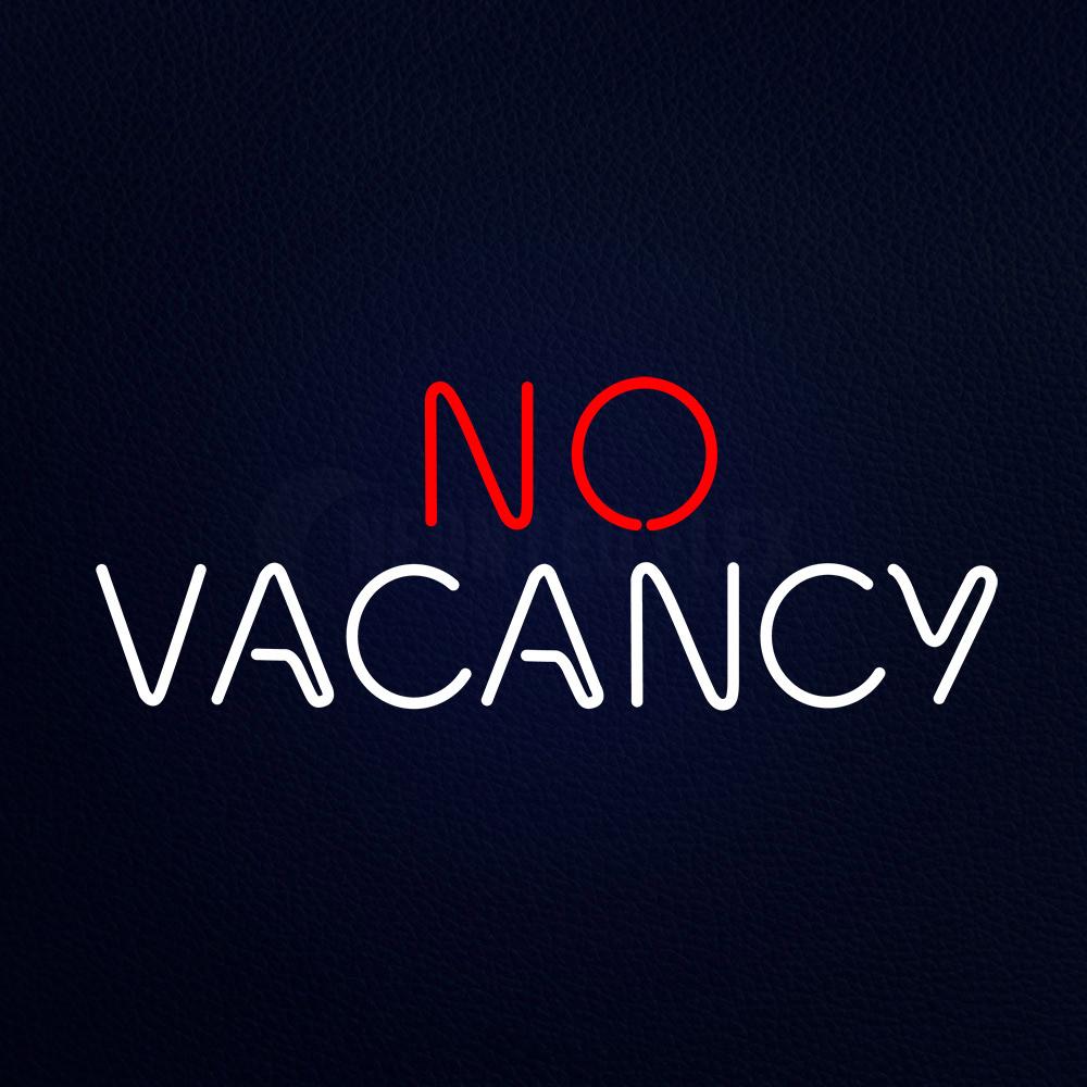 No Vacancy Neon Flex Sign