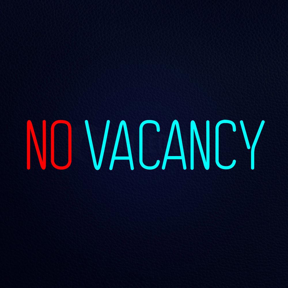 No Vacancy Neon Flex Sign