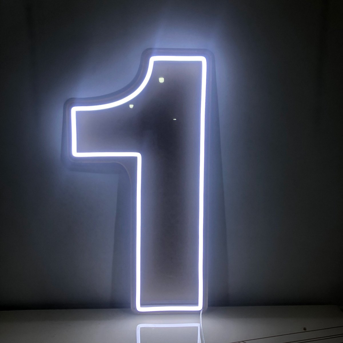 Number 1 Neon Sign