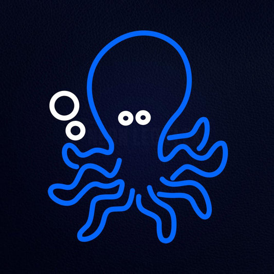 Octopus Neon Flex Sign