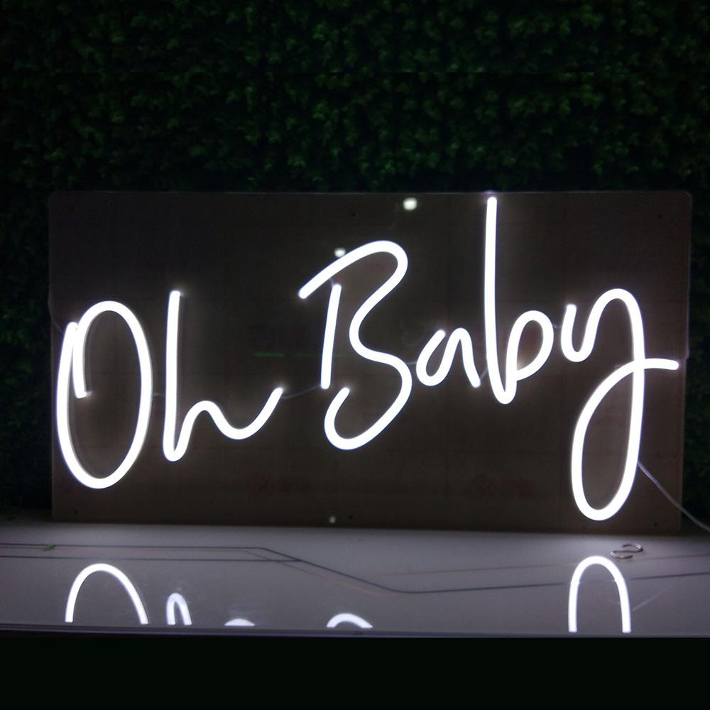 Oh Baby Neon Sign