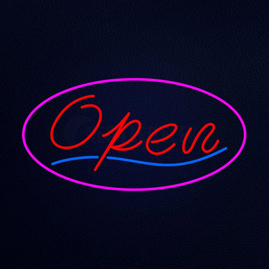 Open Animated Neon Flex Sign