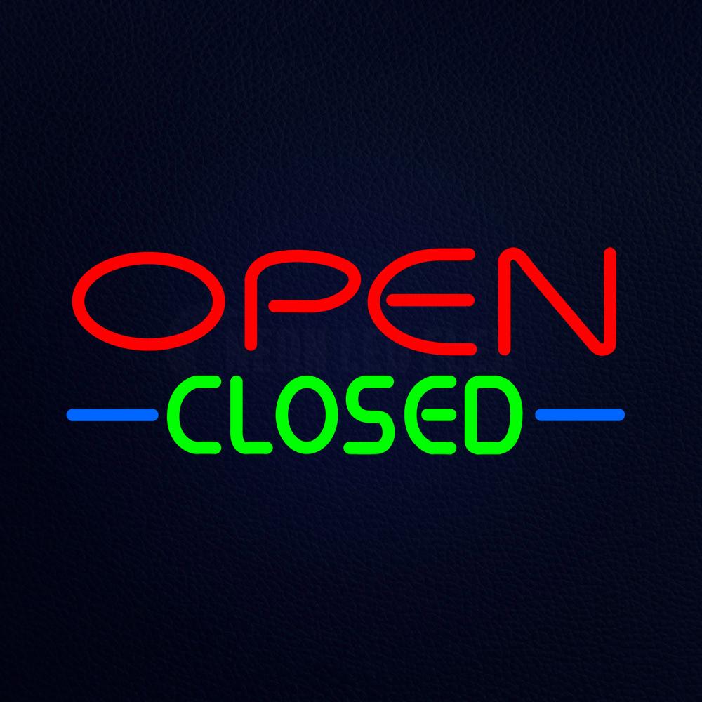 Open Closed Neon Flex Sign