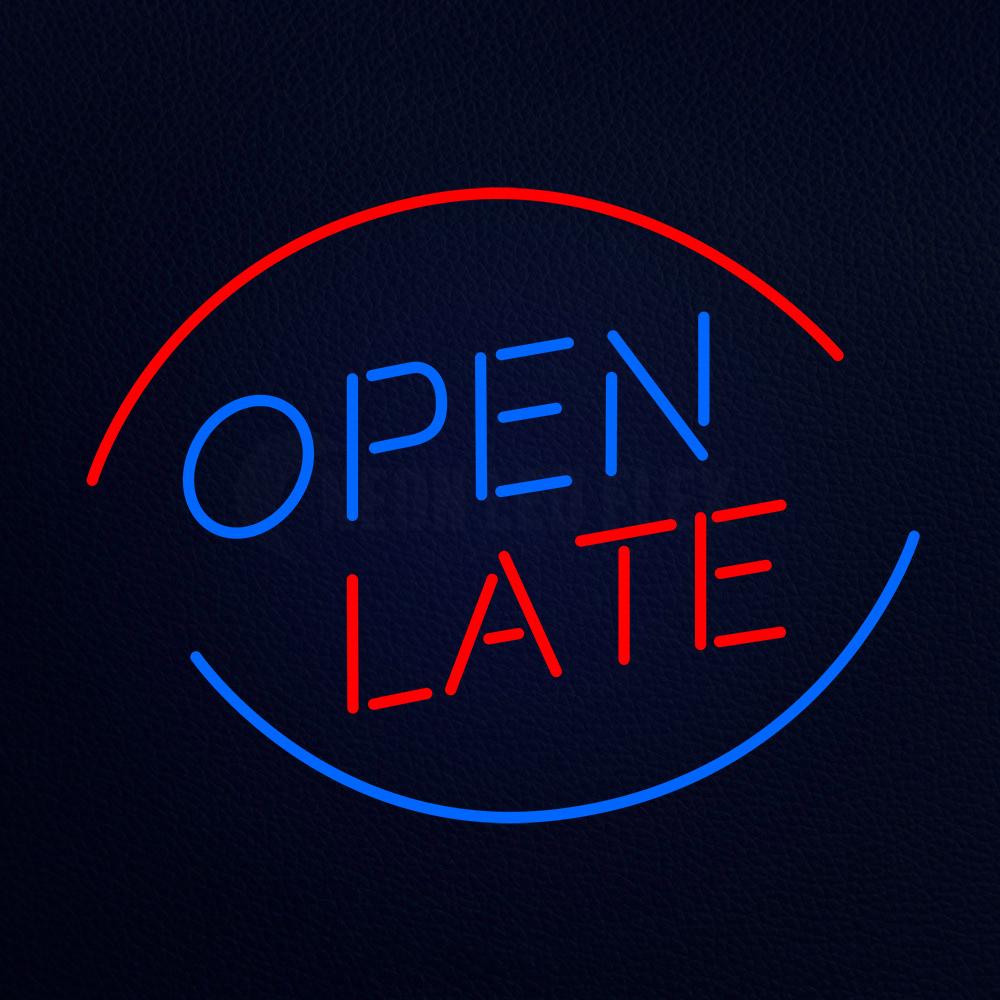 Open Late Neon Flex Sign