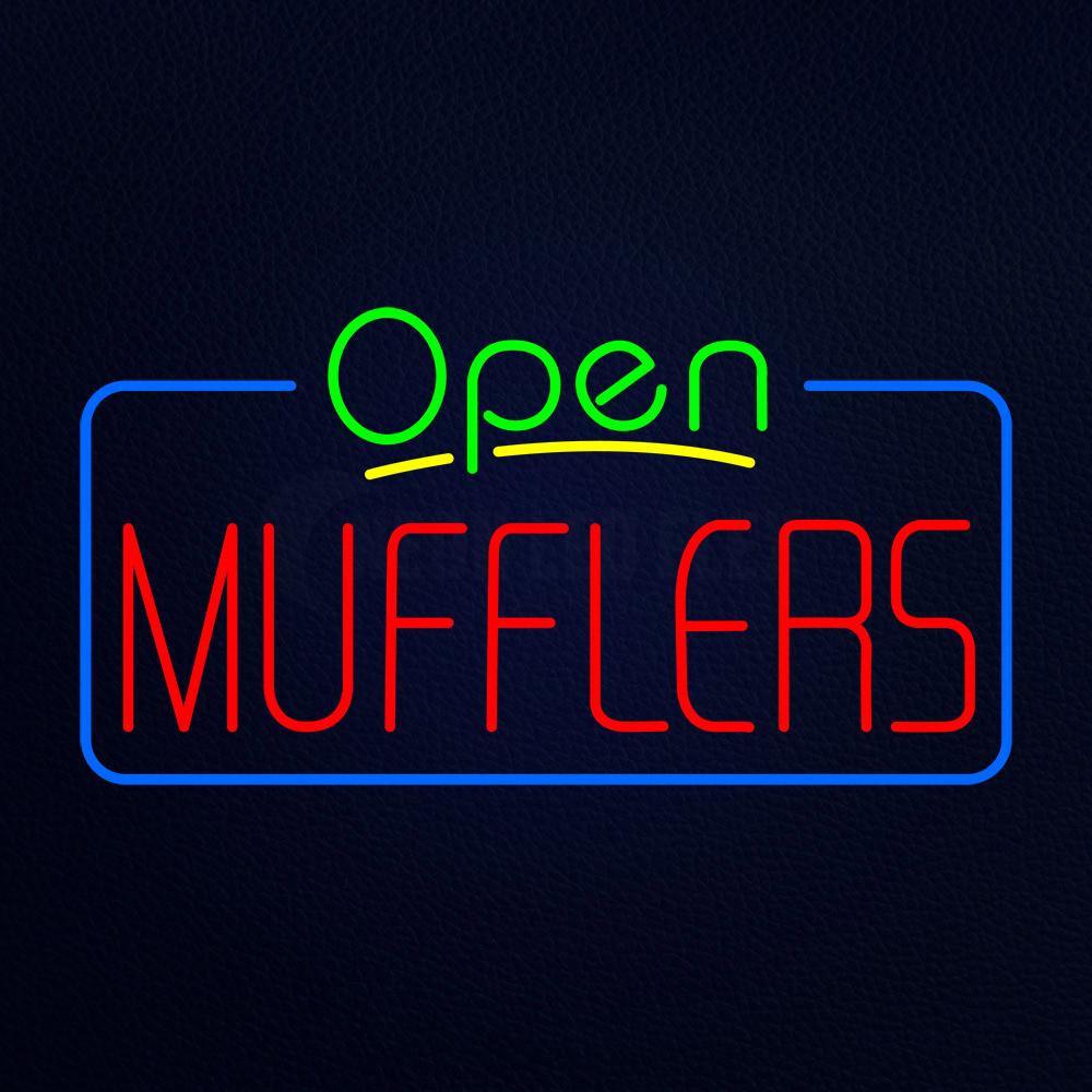 Open Mufflers Neon Flex Sign