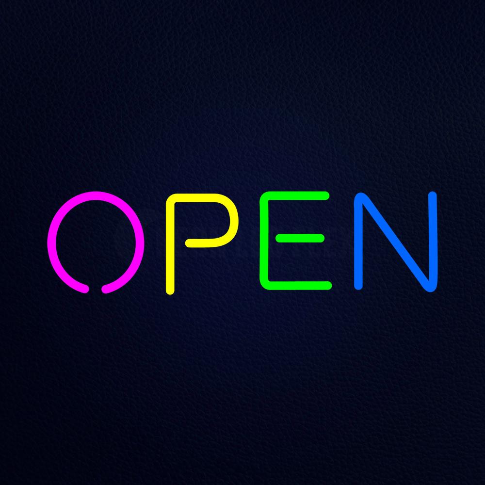 Open Neon Flex Sign