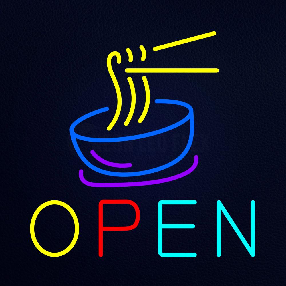 Open Neon Flex Sign