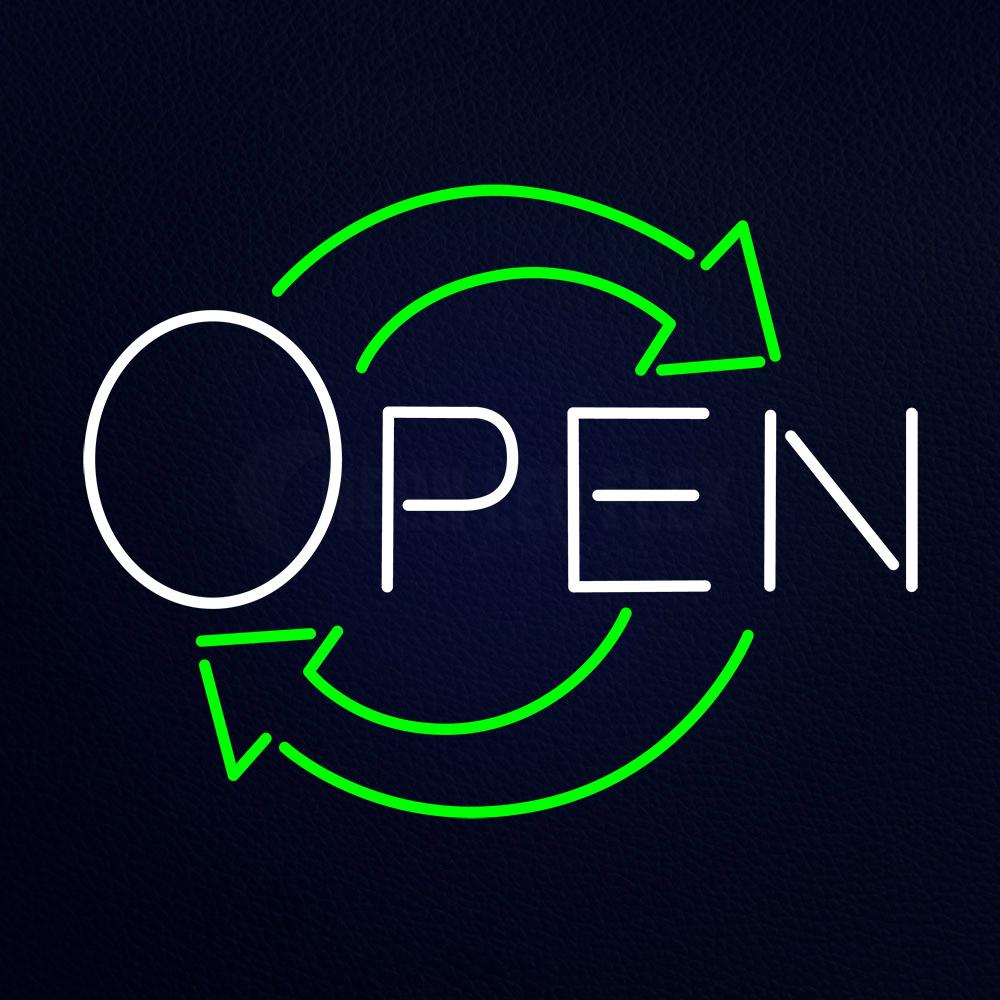 Open Neon Flex Sign