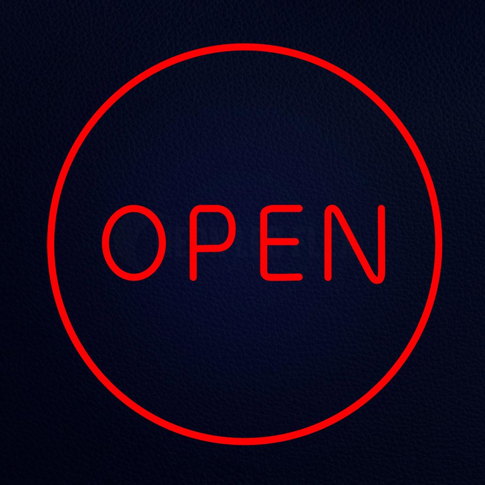 Open Neon Flex Sign