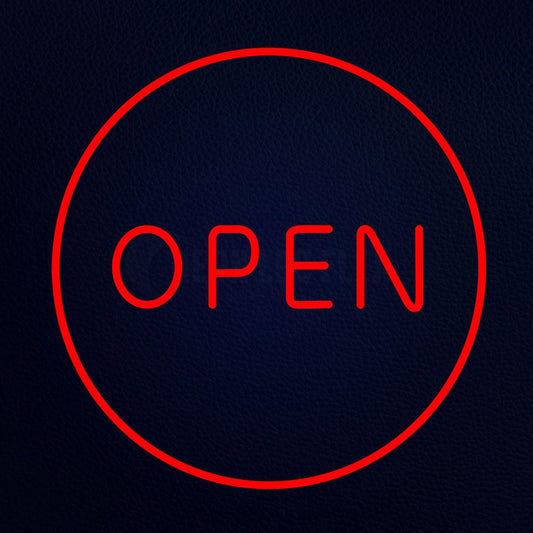 Open Neon Flex Sign