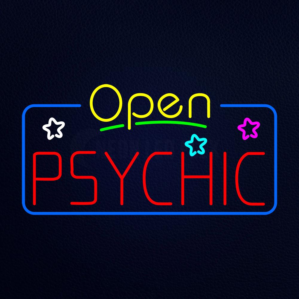 Open Psychic Neon Flex Sign