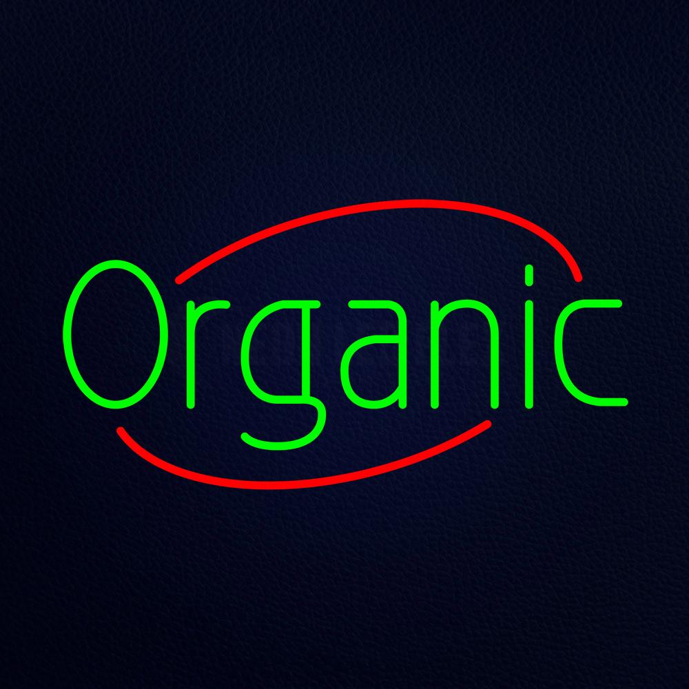 Organic Neon Flex Sign