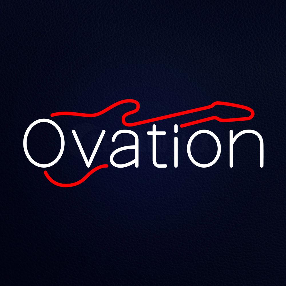 Ovation Guitar Neon Flex Sign