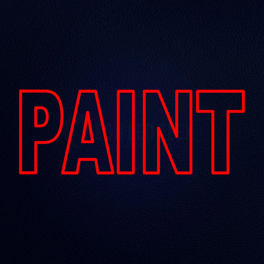 Paint Neon Flex Sign