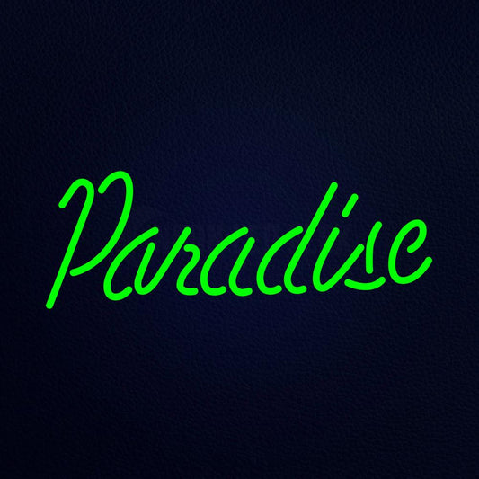 Paradise Neon Flex Sign