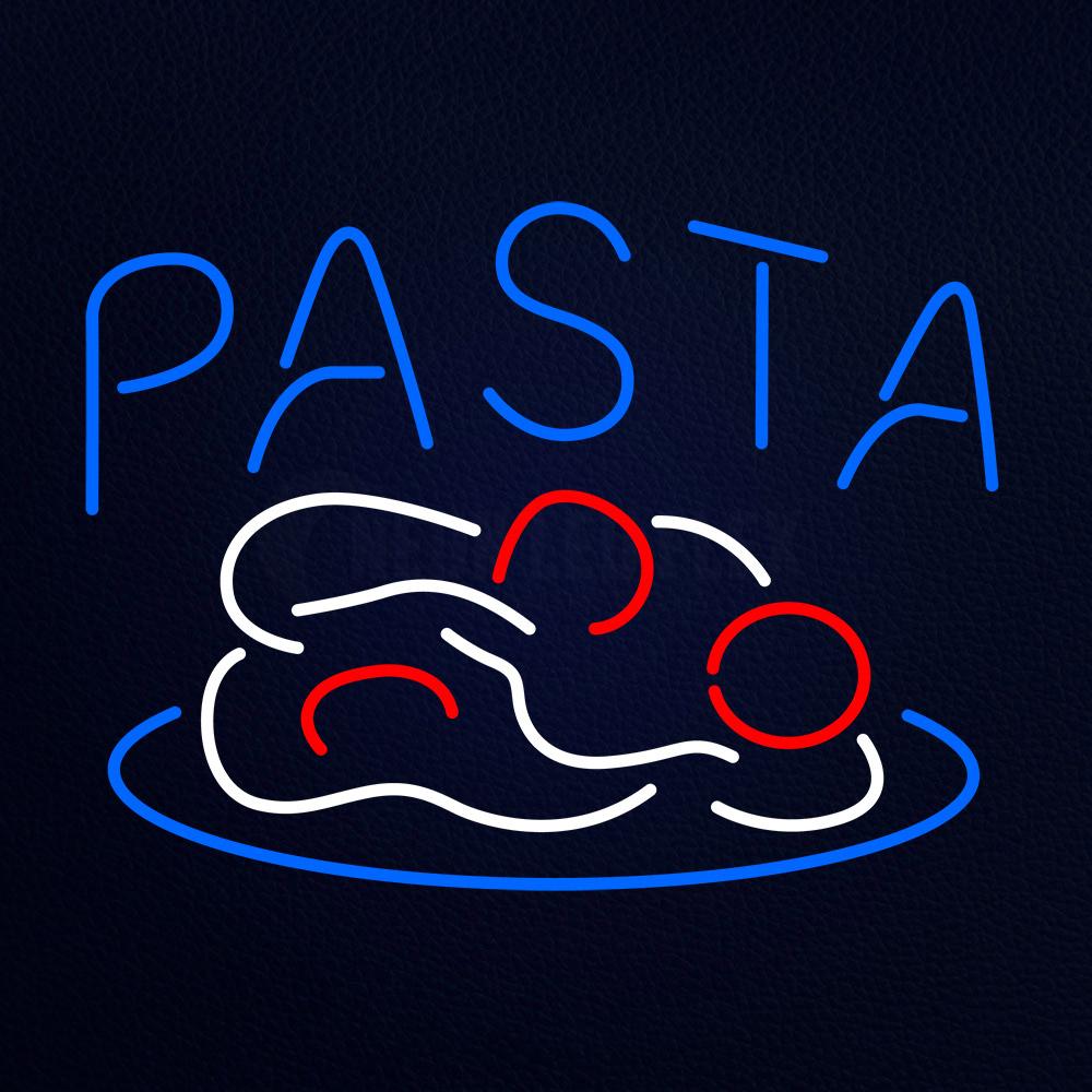 Pasta Logo Neon Flex Sign