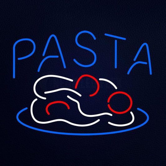 Pasta Logo Neon Flex Sign