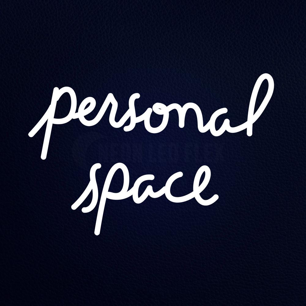 Personal Space Neon Flex Sign