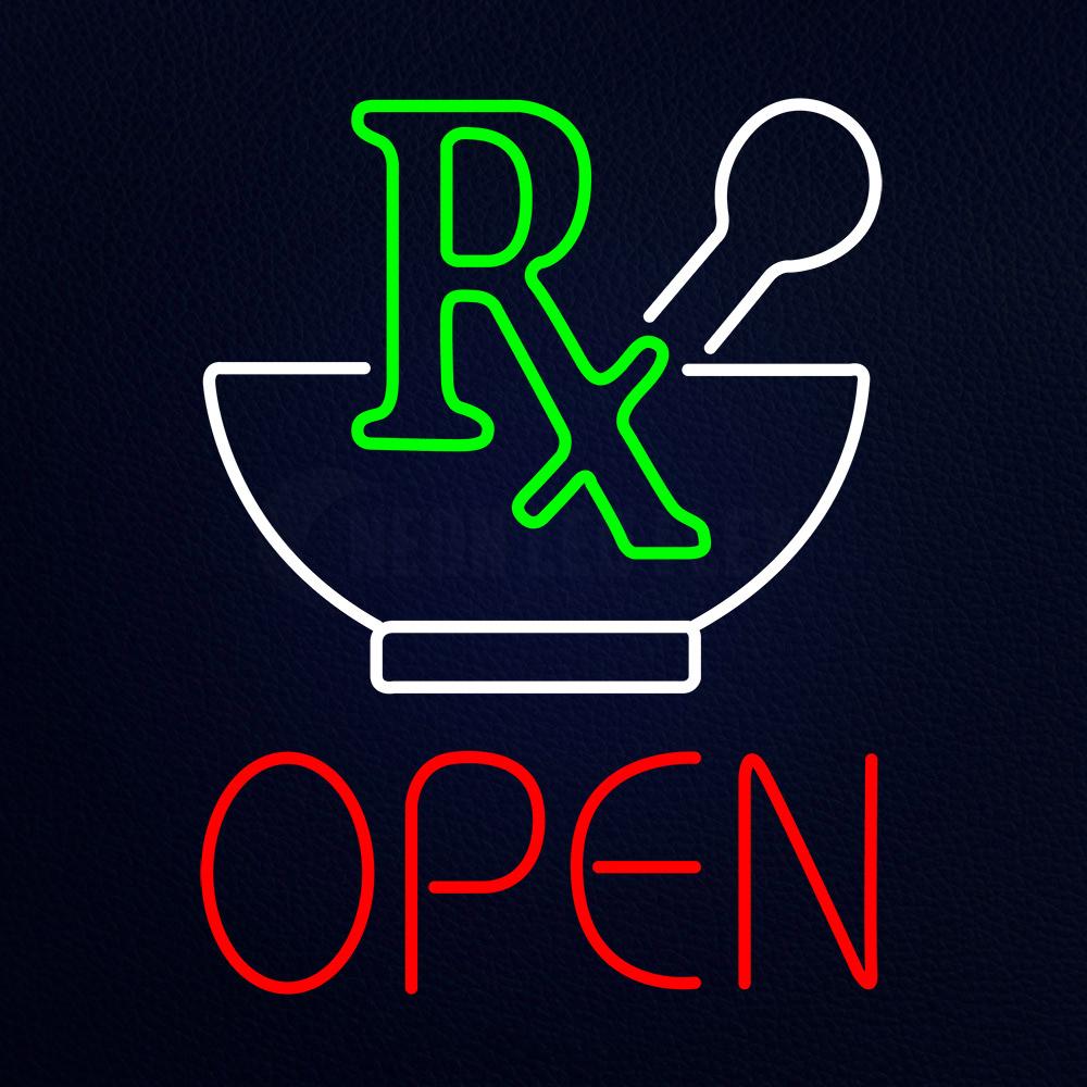 Pharmacy Open Neon Flex Sign