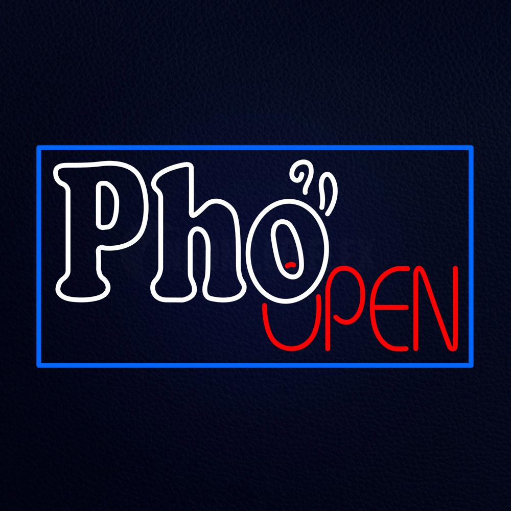 Pho Open Neon Flex Sign